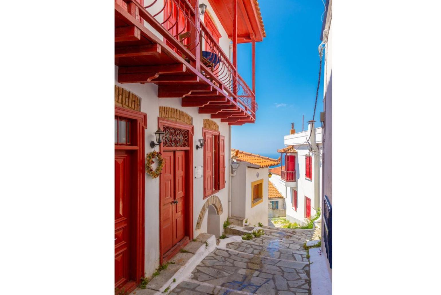 Villa Glafki Panormos  Kültér fotó