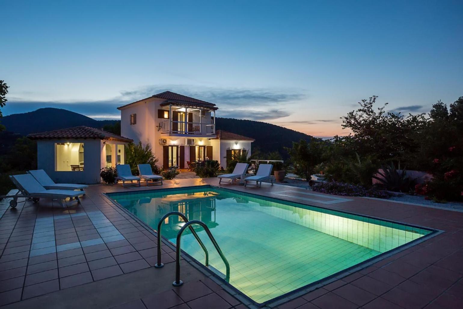 Villa Glafki Panormos  Kültér fotó