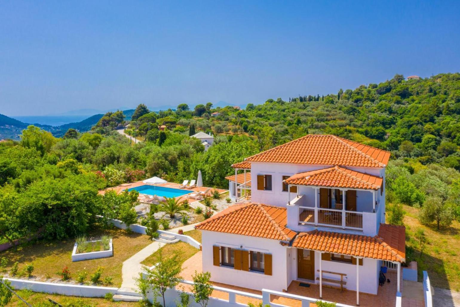 Villa Glafki Panormos  Kültér fotó