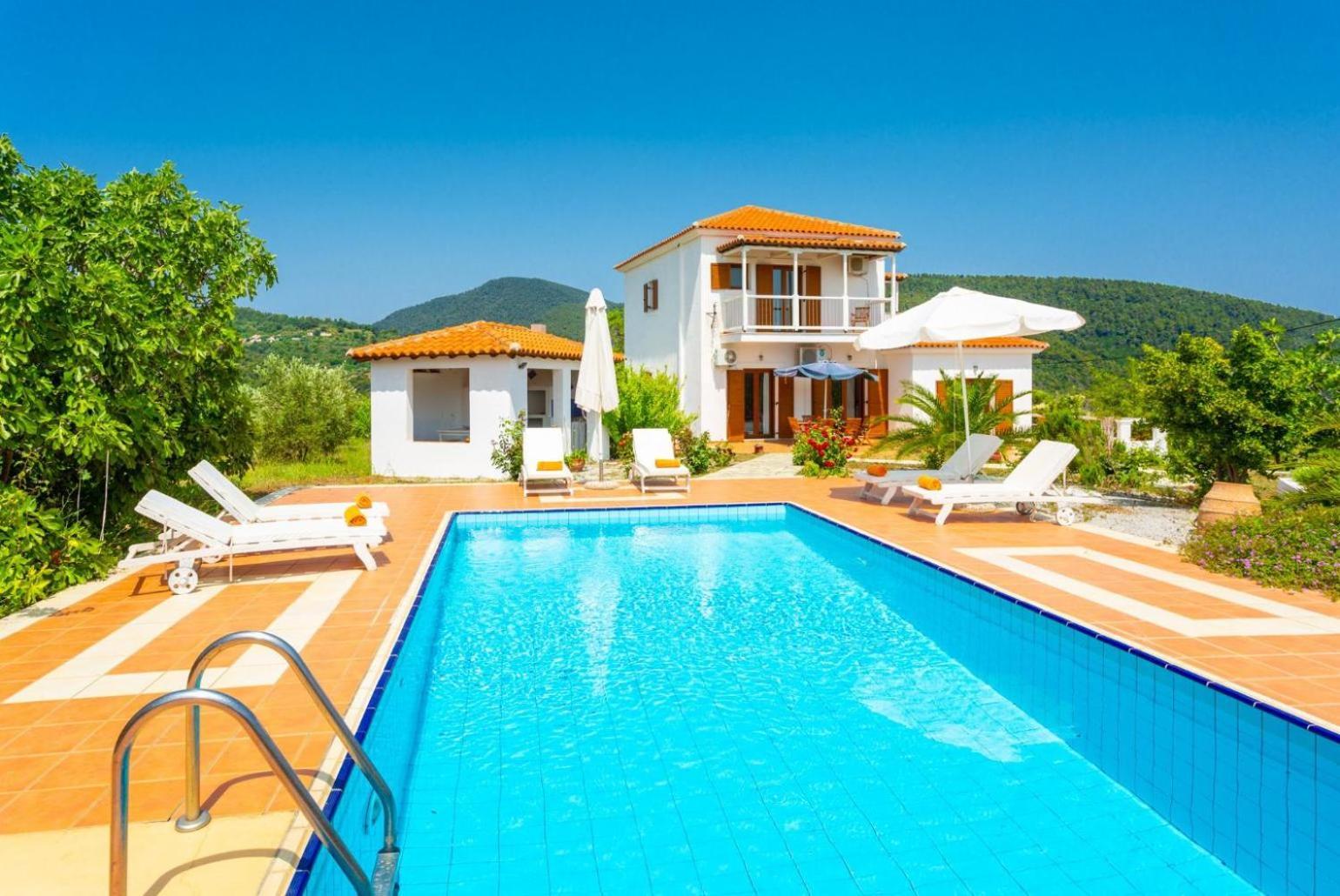 Villa Glafki Panormos  Kültér fotó