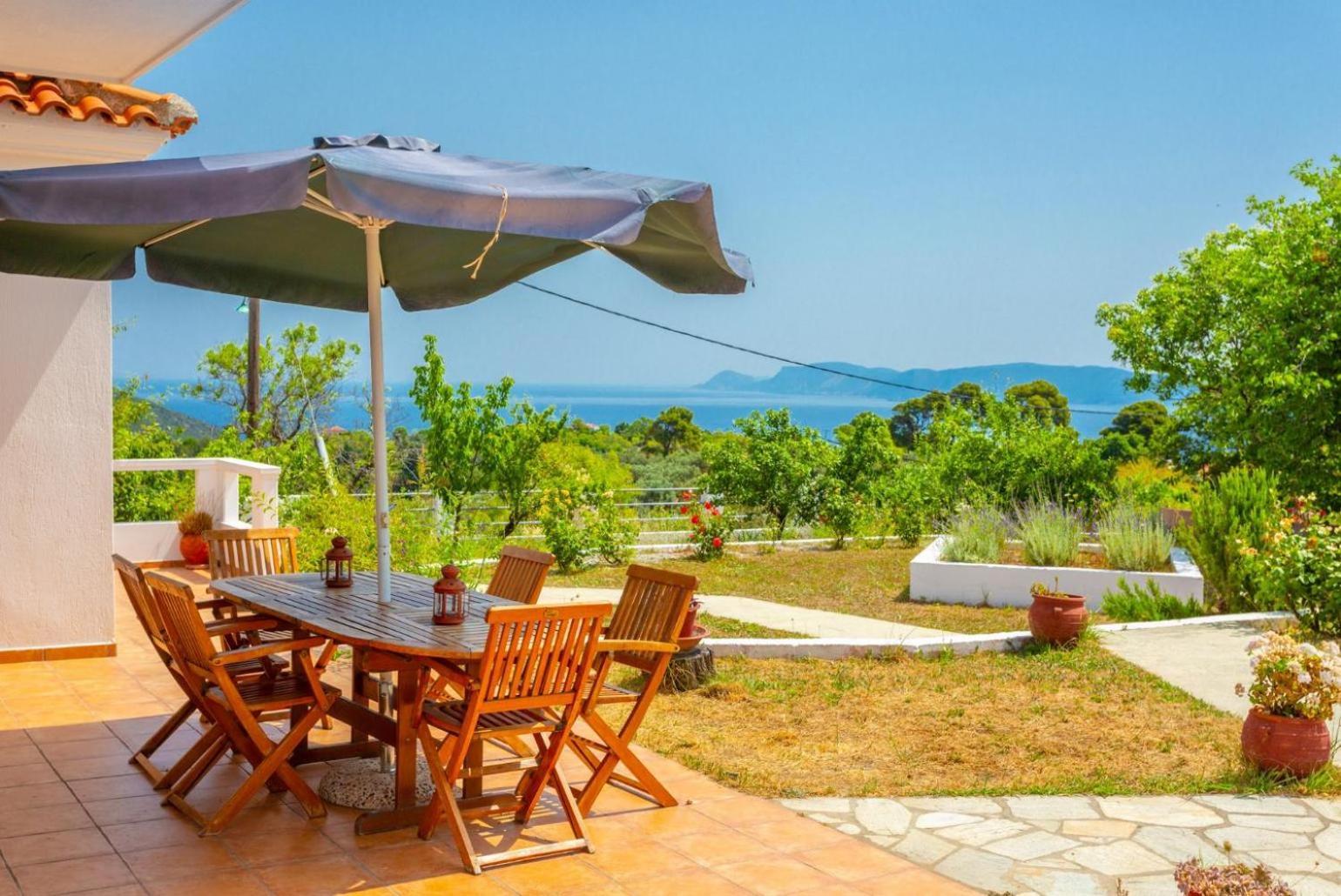 Villa Glafki Panormos  Kültér fotó
