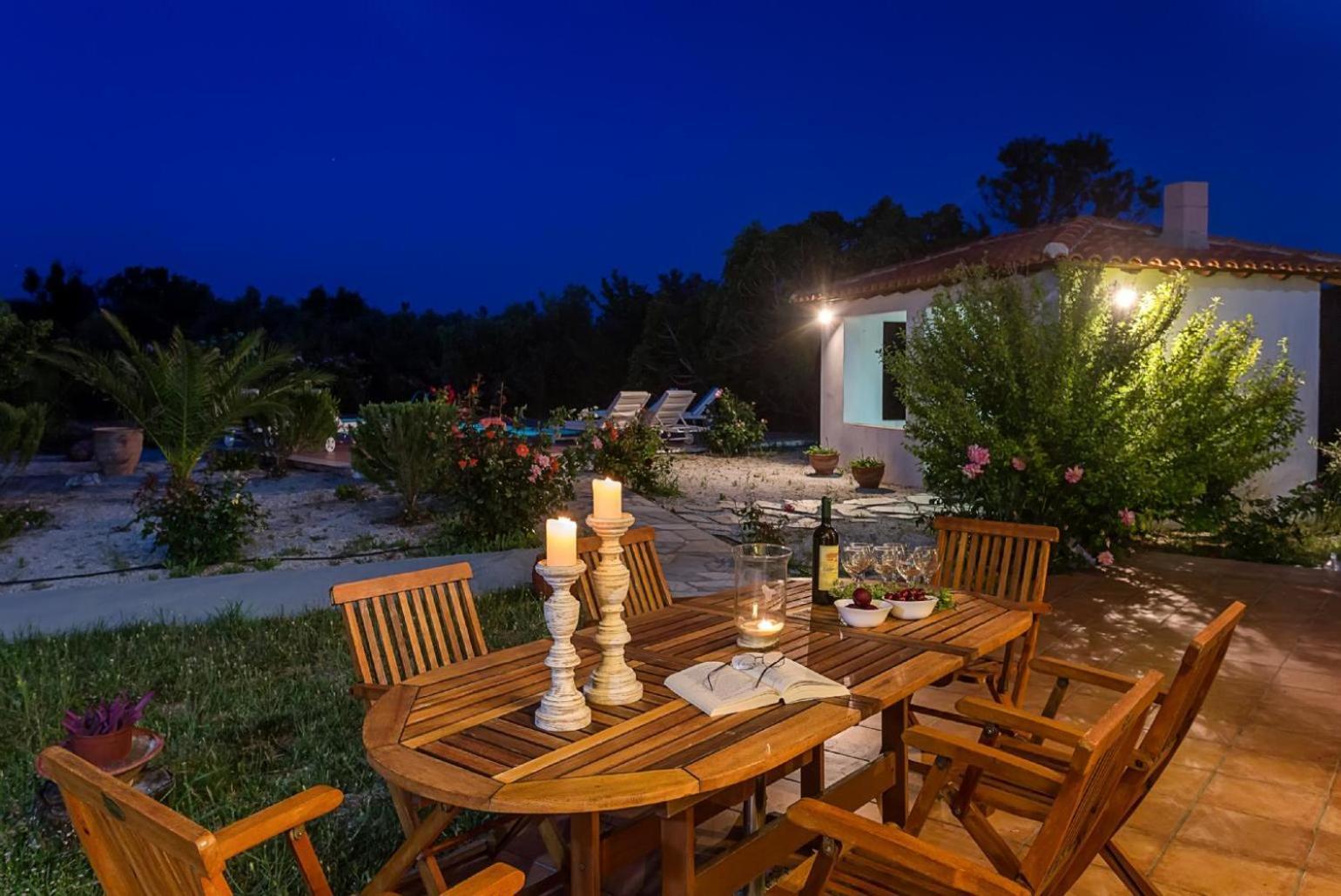 Villa Glafki Panormos  Kültér fotó