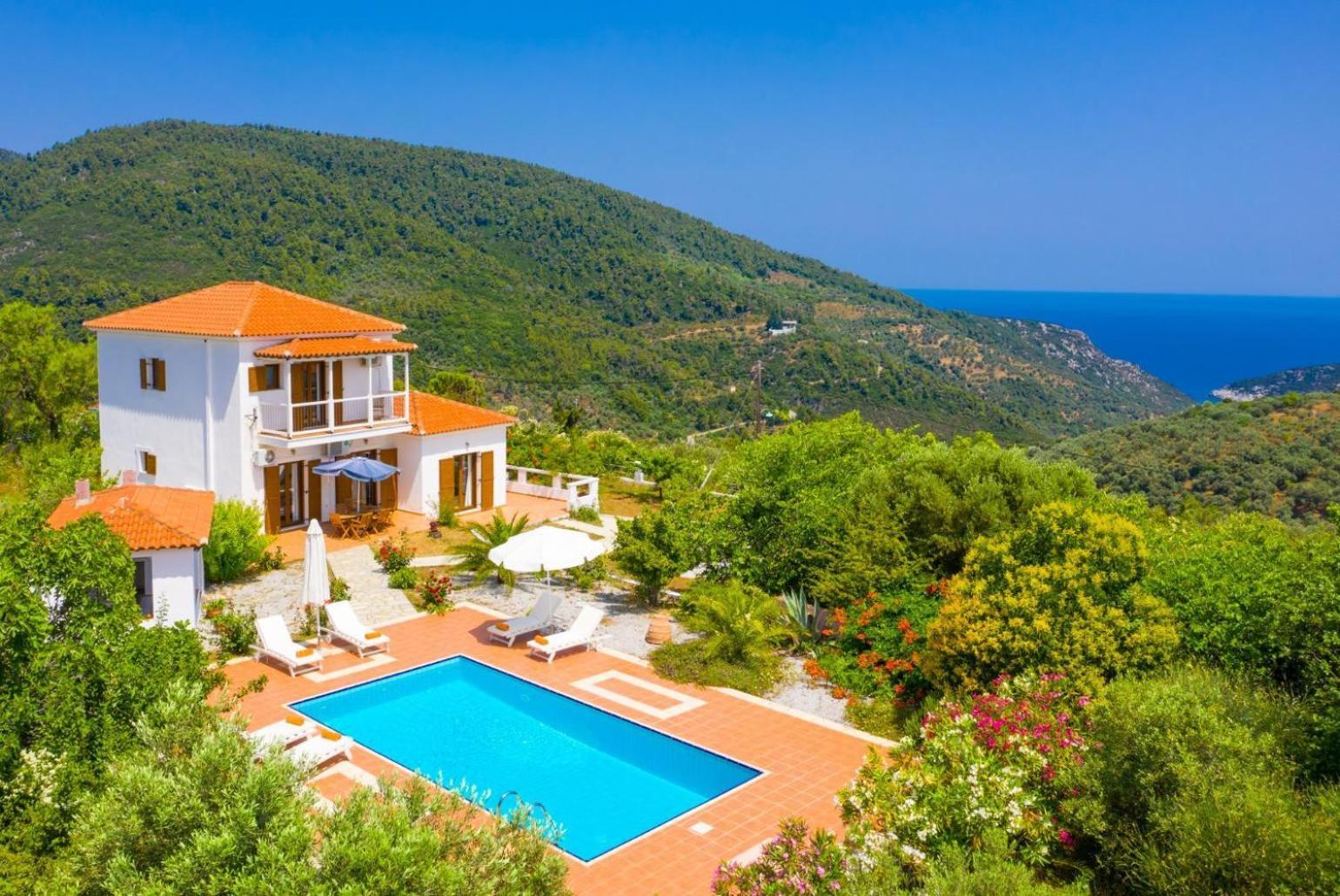 Villa Glafki Panormos  Kültér fotó